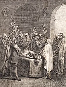 Dommen afsiges over en afdød fyrste by J.F. Clemens