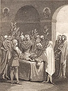 Dommen afsiges over en afdød fyrste by J.F. Clemens