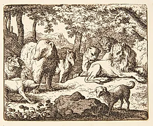 Dommen udsættes by Allaert van Everdingen