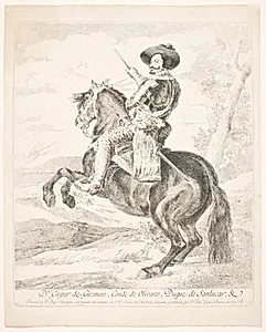 Don Gaspar de Guzman, greve af Olivares by Francisco de Goya