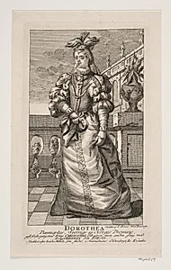 Dorothea af Brandenburg by Jonas Haas