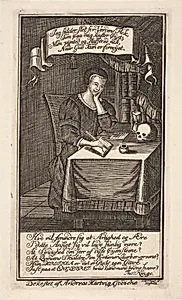 Dorthe Engelbrechtsdatter by Johan Herman Thiele