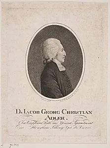 Dr. Jacob Georg Christian Adler