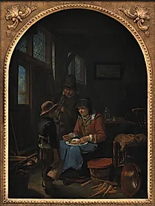 Drengen skal hente øl by Frans van Mieris (I)