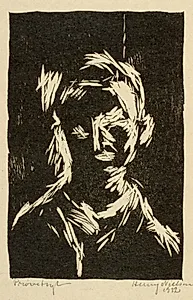 Drengeportræt by Henry Nielsen