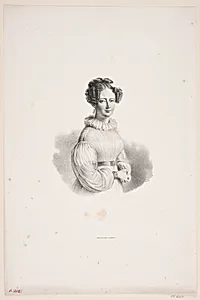 Dronning Caroline Amalie som prinsesse by WIlhelm Heuer