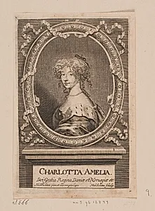 Dronning Charlotte Amalie by Hubert Schaten