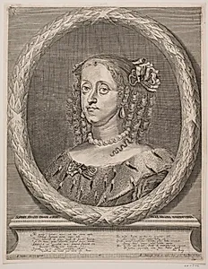 Dronning Sophie Amalie by Albert Haelwegh