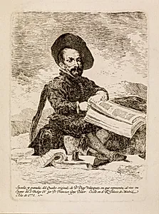 Dværgen El Primo by Francisco de Goya