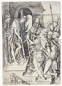 Ecce homo by Martin Schongauer