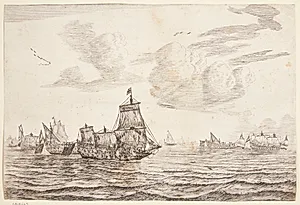 Efter søslaget by Reinier Zeeman
