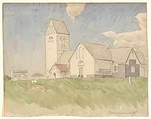 Ejsing Kirke by Joakim Skovgaard