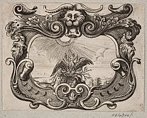Emblem med Fugl Fønix by Christian Rothgiesser