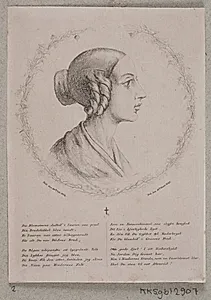 Emilie Petersen født Møller by Julius Magnus-Petersen