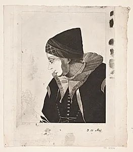En Amagerpige by Gerhard Ludvig Lahde