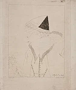 En Amagerpige by Gerhard Ludvig Lahde
