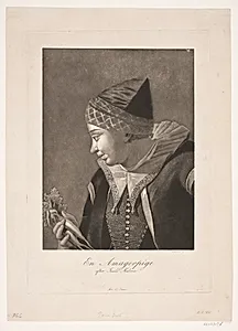 En Amagerpige by Gerhard Ludvig Lahde