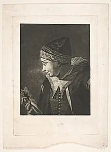 En Amagerpige by Gerhard Ludvig Lahde