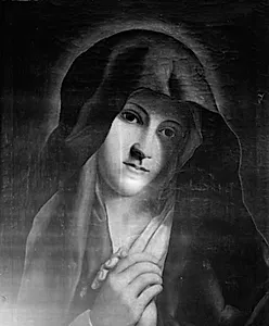 En bedende Maria by Ubekendt