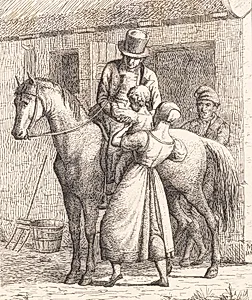 En bondefamilie by Wilhelm Marstrand