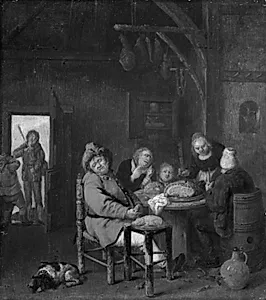 En bondefamilie by Jan Miense Molenaer