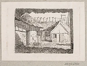 En bondegård by Peter Ølsted