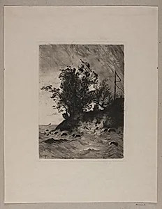 En brink. Blæst by Thorvald Niss