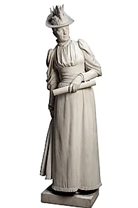 En dame. Emilie Marie Rovsing, f. Raaschou