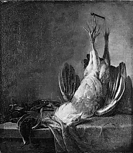 En død hane by Matthijs Bloem