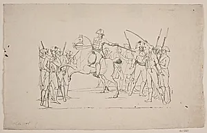 En fangen Officer by Gerhard Ludvig Lahde