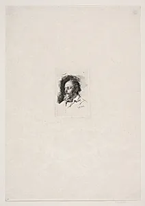 En gammel fisker. Brystbillede by Carl Bloch