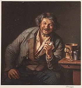 En glad sømand by Adolph Kittendorff