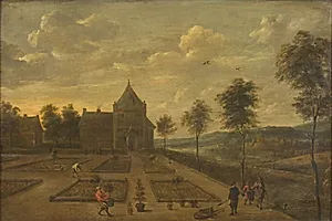 En have foran et lystslot by David Teniers (II)