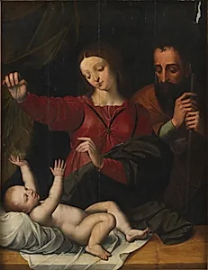 En hellig familie by Ubekendt