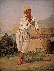 En hyrdedreng fra Pompeji by Constantin Hansen