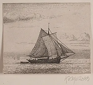 En jagt by Vilhelm Kyhn