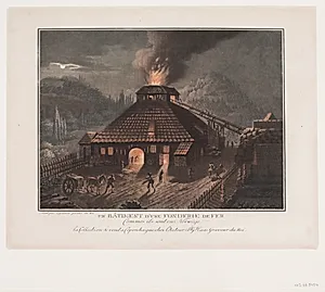 En jernstøberibygning