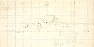 En kæmpehøj på Brandsø (kvadreret) by Dankvart Dreyer