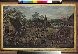 En kermesse by Leonhard Cemp