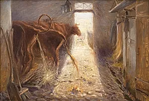 En kostald. Saltholm