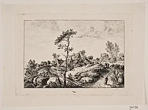 En landsby by Johan Bülow