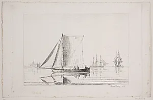En lodsbåd ved Kronborg