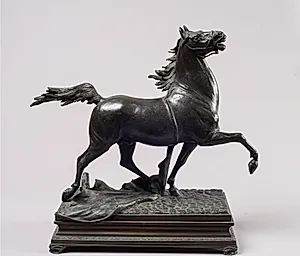 En løs hest