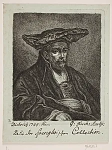 Portrait of Georg Mathias Fuchs