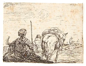 En pakhest by Karel Du Jardin
