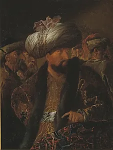 En samling tyrkiske mænd