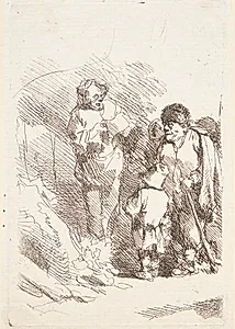 En sanger by Cornelis Pietersz Bega