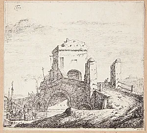 En stenbro by Thomas Wijck
