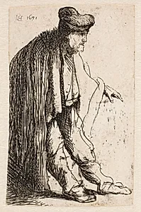 En tigger by Rembrandt van Rijn