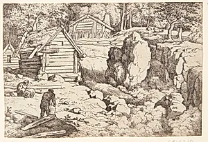 En tømrer by Allaert van Everdingen